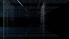 Animation of data processing over computer servers. Global data processing, digital interface and computing concept digitally generated video. - Powered by Shutterstock - Get 15% off with code: PIKWIZARD15
