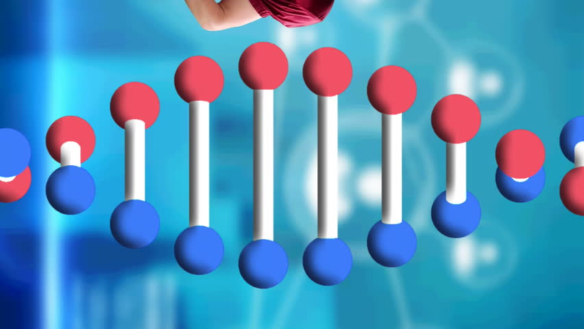 Animation of dna strand over male american football player holding ball. global sports, fitness and data processing concept digitally generated video. - Powered by Shutterstock - Get 15% off with code: PIKWIZARD15