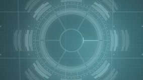 Animation of data processing and scope scanning over world map on black background. Global technology, computing and digital interface concept digitally generated video. - Powered by Shutterstock - Get 15% off with code: PIKWIZARD15