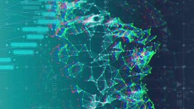 Animation of people icons over dna strand. Technology and digital interface concept digitally generated video. - Powered by Shutterstock - Get 15% off with code: PIKWIZARD15