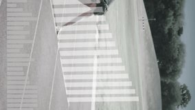 Runner on track with performance metrics and data analysis animation. Athlete, running, fitness, technology, sports, tracking - Powered by Shutterstock - Get 15% off with code: PIKWIZARD15