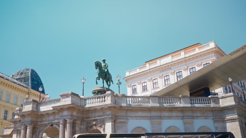 Historical buildings of downtown Vienna Europe