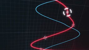 Animation of data processing over world map. Global business and digital interface concept digitally generated video. - Powered by Shutterstock - Get 15% off with code: PIKWIZARD15