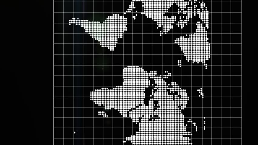 Animation of world map, networks of connections and data processing. Global networks, digital interface and data processing concept digitally generated video. - Powered by Shutterstock - Get 15% off with code: PIKWIZARD15