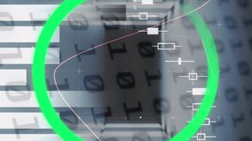 Animation of loading ring over diagrams and server room. global business, data processing, connections and digital interface concept digitally generated video. - Powered by Shutterstock - Get 15% off with code: PIKWIZARD15