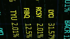 Digital animation of Stock market and Financial data processing over globe against black background. Global economy stock market and Global finances concept - Powered by Shutterstock - Get 15% off with code: PIKWIZARD15