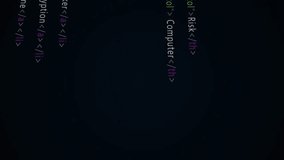 DNA strands and HTML code over digital data visualization. Genetics, bioinformatics, technology, data analysis, programming, biotechnology - Powered by Shutterstock - Get 15% off with code: PIKWIZARD15