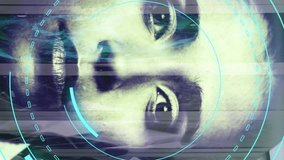 Animation of digital interface with icons and data processing. Global computer network technology 5G concept digitally generated image. - Powered by Shutterstock - Get 15% off with code: PIKWIZARD15