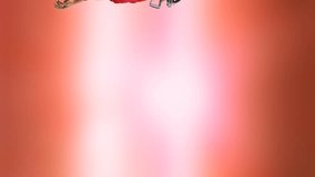 Animation of caucasian male american football player with ball over shapes. global sport and digital interface concept digitally generated video. - Powered by Shutterstock - Get 15% off with code: PIKWIZARD15