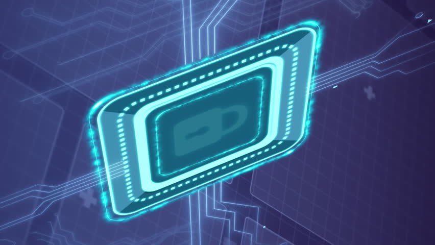 Animation of padlock, circuit board, data processing over statistics. Global business, finances, digital interface, computing and data processing concept digitally generated video. - Powered by Shutterstock - Get 15% off with code: PIKWIZARD15