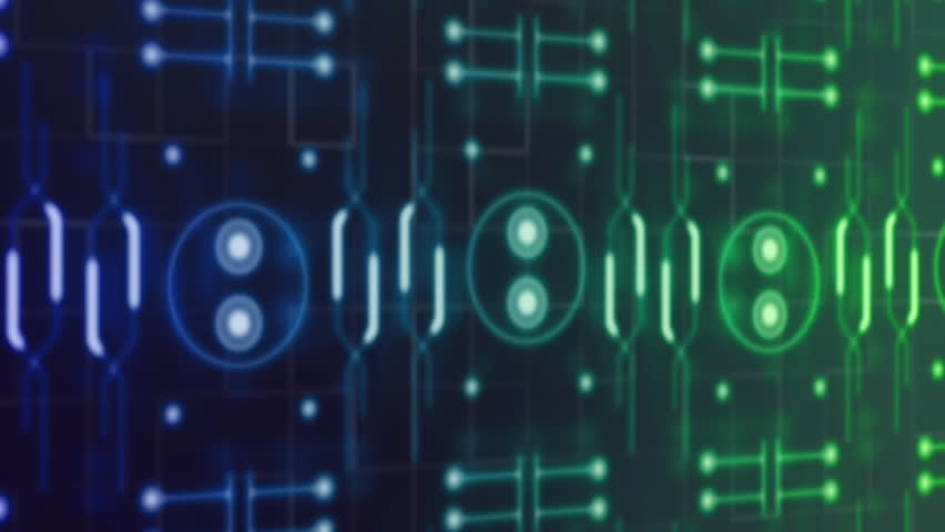 Animation of connections and data processing over circuit board. Global digital interface, cloud computing and data processing concept digitally generated video. - Powered by Shutterstock - Get 15% off with code: PIKWIZARD15
