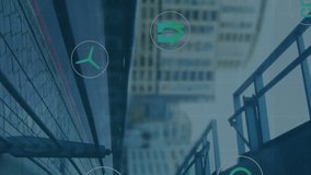 Animation of cyber security data processing over train platform. Global online security, digital interface, computing and data processing concept digitally generated video. - Powered by Shutterstock - Get 15% off with code: PIKWIZARD15