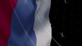 Animation of financial data processing over flag of russia. Global business, finance, computing, digital interface and data processing concept digitally generated video. - Powered by Shutterstock - Get 15% off with code: PIKWIZARD15