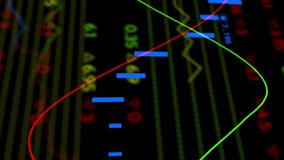 Animation of bitcoin over financial data processing on black background. Global cryptocurrency, business, finance, data processing and digital interface concept digitally generated video. - Powered by Shutterstock - Get 15% off with code: PIKWIZARD15