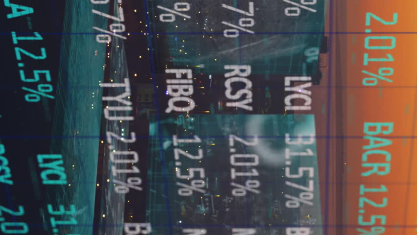 Animation of financial data processing and mathematical equations over cityscape in the background. Global business finance housing market concept digital composite. - Powered by Shutterstock - Get 15% off with code: PIKWIZARD15