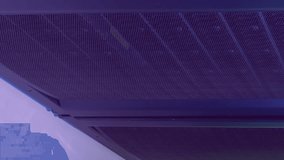 Animation of communication icons and globe over computer server room. Global communication, digital interface, computing and data processing concept digitally generated video. - Powered by Shutterstock - Get 15% off with code: PIKWIZARD15