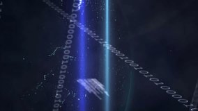 Animation of 6g text, globe, binary coding and financial data processing. Global connections, digital interface, computing and data processing concept digitally generated video. - Powered by Shutterstock - Get 15% off with code: PIKWIZARD15