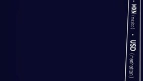 Animation of financial data processing with scope scanning on black background. Global business, finances, computing and digital interface concept digitally generated video. - Powered by Shutterstock - Get 15% off with code: PIKWIZARD15