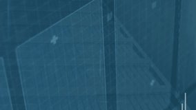 Animation of numbers changing and data processing over glowing light over grid on purple background. Global connections business digital interface technology and networking concept digitally generated - Powered by Shutterstock - Get 15% off with code: PIKWIZARD15