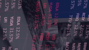 Animation of financial data processing over laptop and payment terminal. global online shopping, business, finances, data processing and digital interface concept digitally generated video. - Powered by Shutterstock - Get 15% off with code: PIKWIZARD15