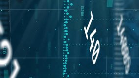 Animation of changing numbers and financial data processing over close up of a circuit board. Global finance and business technology concept - Powered by Shutterstock - Get 15% off with code: PIKWIZARD15