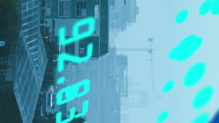 Animation of world map and financial data processing over cityscape. Global business, finances, computing and data processing concept digitally generated video. - Powered by Shutterstock - Get 15% off with code: PIKWIZARD15