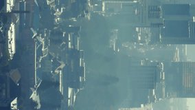 Animation of financial data processing over cityscape. Global business, finances, computing and data processing concept digitally generated video. - Powered by Shutterstock - Get 15% off with code: PIKWIZARD15