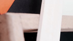 Animation of mathematical data processing over school items. Education, learning and school concept digitally generated video. - Powered by Shutterstock - Get 15% off with code: PIKWIZARD15