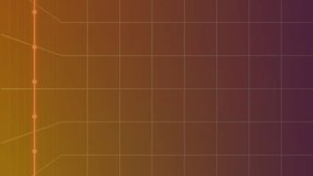 Animation of candle stick graph and computer language over gradient background. Digitally generated, hologram, illustration, report, business, programming language, coding and technology concept. - Powered by Shutterstock - Get 15% off with code: PIKWIZARD15