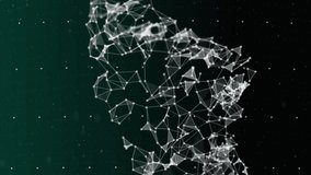 Animation of dna strand over network of connections with people icons. Global science, connections, computing and data processing concept digitally generated video. - Powered by Shutterstock - Get 15% off with code: PIKWIZARD15