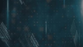 Animation of padlock and data processing over security text. Global cyber security, connections, computing and data processing concept digitally generated video. - Powered by Shutterstock - Get 15% off with code: PIKWIZARD15