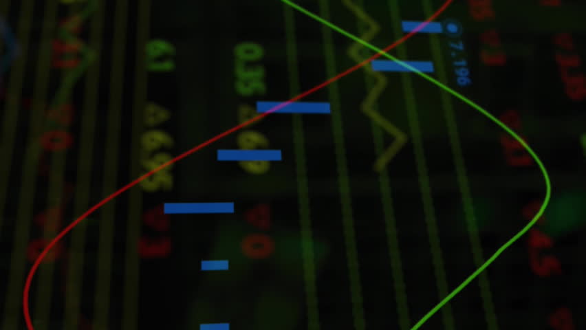 Animation of statistics and data processing over green lights of computer servers. data processing, cloud computing concept and technology concept digitally generated video. - Powered by Shutterstock - Get 15% off with code: PIKWIZARD15