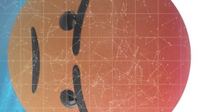 Animation of emoji icons over data processing and networks of connections. global social media and digital interface concept digitally generated video. - Powered by Shutterstock - Get 15% off with code: PIKWIZARD15