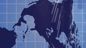 Animation of people and ai icons on world map over road traffic. Global business, communication, ai and digital interface concept digitally generated video. - Powered by Shutterstock - Get 15% off with code: PIKWIZARD15