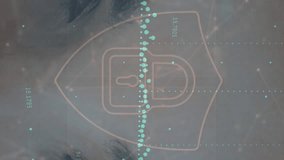 Animation of padlock and data processing over blue eye. Global online security, digital interface, computing and data processing concept digitally generated video. - Powered by Shutterstock - Get 15% off with code: PIKWIZARD15