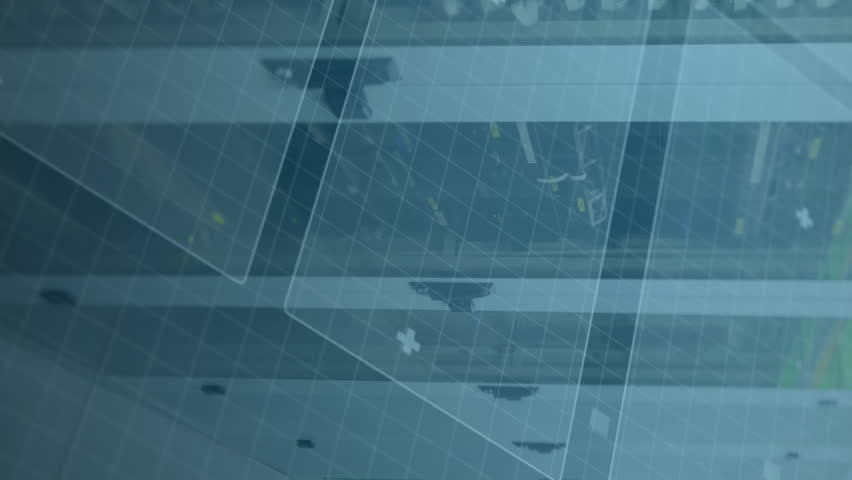 Animation of 5g text, scopes scanning and data processing over servers. Global connections, data processing and digital interface concept digitally generated video. - Powered by Shutterstock - Get 15% off with code: PIKWIZARD15