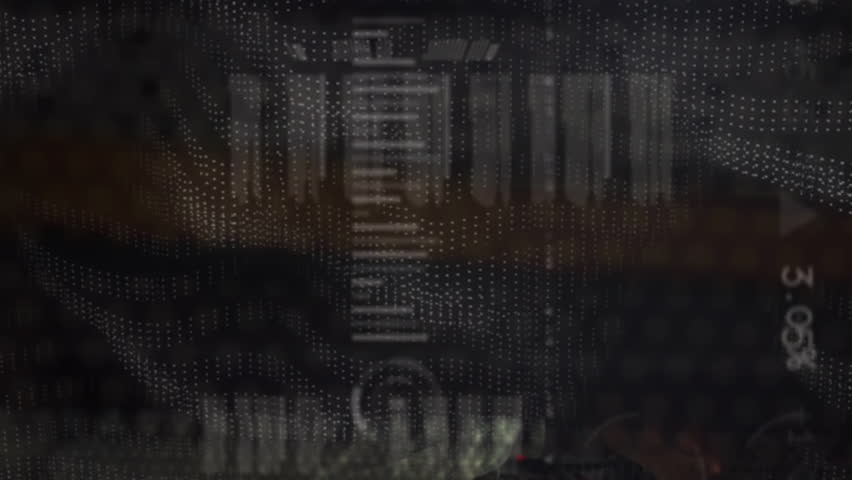 Animation of data processing over smiling caucasian businesswoman padlock and digital security photos. Global business digital interface technology and networking concept digitally generated image. - Powered by Shutterstock - Get 15% off with code: PIKWIZARD15