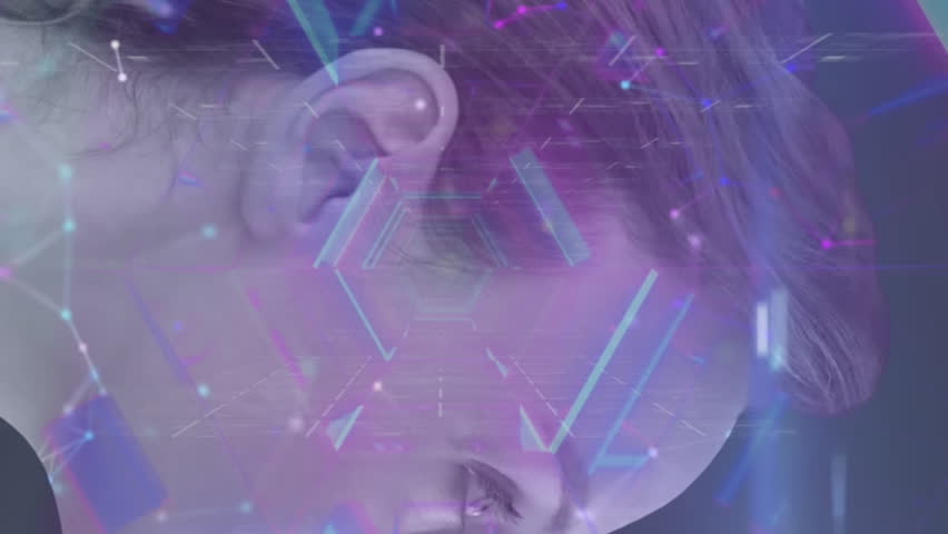 Animation of binary coding data processing over male rugby players. Global business finances connections and digital interface concept digitally generated video. - Powered by Shutterstock - Get 15% off with code: PIKWIZARD15