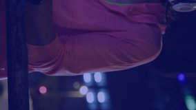 Animation of digital screens with data over caucasian female woman in headphones and smartphone. Data processing, digital interface and technology concept digitally generated video. - Powered by Shutterstock - Get 15% off with code: PIKWIZARD15