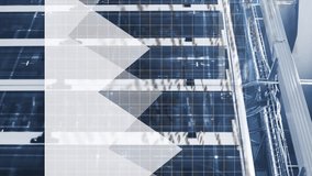 Animation of graphs and loading bar over data server racks in server room. Digital composite, multiple exposure, report, progress, business, data center, networking, technology and network server. - Powered by Shutterstock - Get 15% off with code: PIKWIZARD15