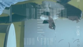 Animation of data processing over diverse businessman and businesswomen. Global cyber security, computing, digital interface and data processing concept digitally generated video. - Powered by Shutterstock - Get 15% off with code: PIKWIZARD15