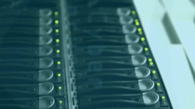 Animation of padlock and shield icon on security scanner interface and data processing over server. Security, network, data, digital interface and global communication, digitally generated video. - Powered by Shutterstock - Get 15% off with code: PIKWIZARD15