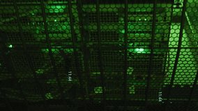 Animation of changing profile icons against computer server room. Global networking and business data storage technology concept - Powered by Shutterstock - Get 15% off with code: PIKWIZARD15