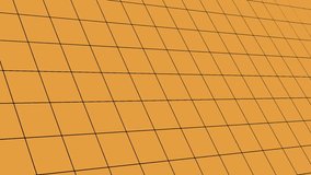 Animation of mathematical equations over grid network against orange background. School and education technology concept - Powered by Shutterstock - Get 15% off with code: PIKWIZARD15