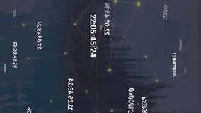 Animation of network of digital icons and data processing against landscape with trees. Global networking and business technology concept - Powered by Shutterstock - Get 15% off with code: PIKWIZARD15