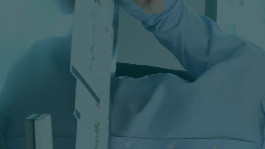 Animation of rotating geometry, over man wearing vr headset. global communication technology and digital interface concept, digitally generated video. - Powered by Shutterstock - Get 15% off with code: PIKWIZARD15