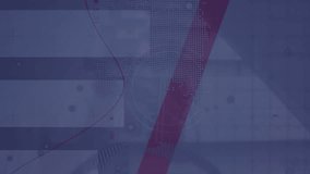 Animation of power button over statistical data processing against spinning globe. Computer interface and business data technology concept - Powered by Shutterstock - Get 15% off with code: PIKWIZARD15