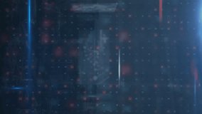 Animation of cyber attack warning over data processing. global technology and data processing concept digitally generated video. - Powered by Shutterstock - Get 15% off with code: PIKWIZARD15