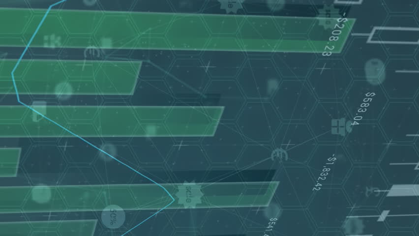 Stock market data processing over globe of digital icons against blue background. business data and analytics concept - Powered by Shutterstock - Get 15% off with code: PIKWIZARD15