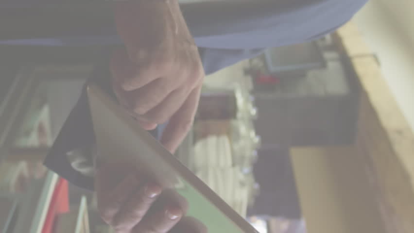 Animation of data processing over caucasian businessman using tablet. global business and digital interface concept digitally generated video. - Powered by Shutterstock - Get 15% off with code: PIKWIZARD15